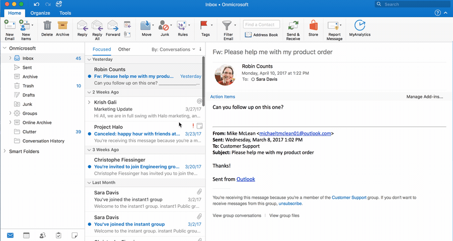 adding people to outlook calendar for mac